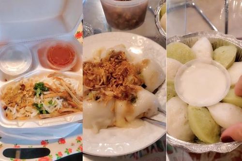 Bánh tằm bì, bánh đúc, bánh bò 'đắt khách' tại Mỹ
