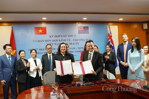 Kỳ họp lần thứ 8 Ủy ban Hỗn hợp về Kinh tế và Thương mại Việt Nam – New Zealand