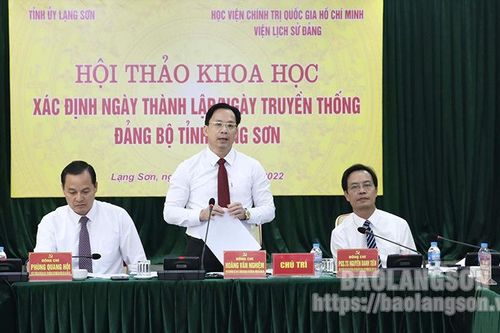 Quá trình thành lập các tổ chức Đảng Cộng sản đầu tiên ở Lạng Sơn