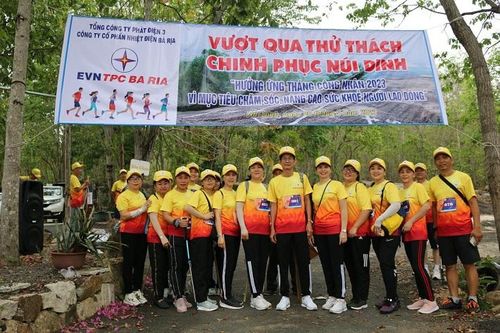Nhiệt điện Bà Rịa tổ chức giải chạy bộ hưởng ứng tháng Công nhân năm 2023
