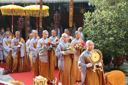 Long An: Đại giới đàn Liễu Lạc tấn đàn truyền giới cho giới tử