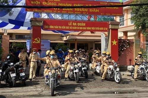 Lập lại TTATGT trên tuyến quốc lộ 50, đoạn qua TP Hồ Chí Minh