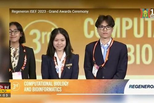 Học sinh Việt Nam đoạt giải Hội thi KHKT Quốc tế 2023
