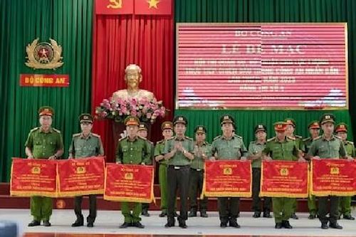 Hơn 800 CBCS CAND tham gia hội thi quân sự, võ thuật khu vực phía Nam