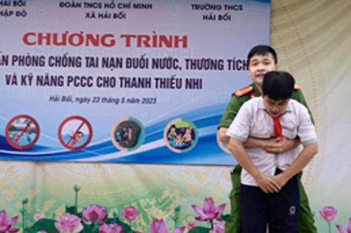 Hơn 10.000 học sinh được trang bị kỹ năng phòng chống tai nạn đuối nước mùa hè