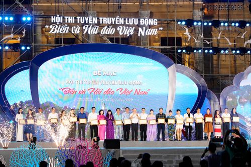 Hội thi Tuyên truyền lưu động 'Biển và Hải đảo Việt Nam': Lan tỏa những giá trị riêng có