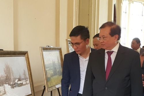 Triển lãm 'Belarus qua con mắt họa sĩ'