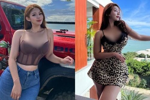 Mê mẩn hot girl xinh đẹp trong đồ tôn dáng nuột mùa hè