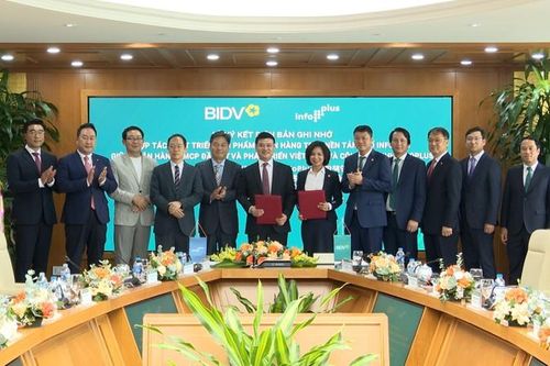 BIDV và InfoPlus ký kết Biên bản ghi nhớ hợp tác phát triển sản phẩm ngân hàng trên nền tảng InfoCMS