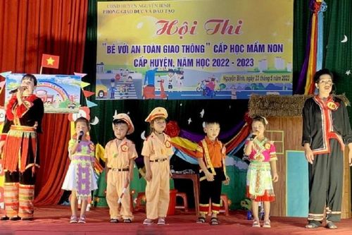Cao Bằng Hội thi Bé với ATGT mang đến nhiều thông điệp ý nghĩa