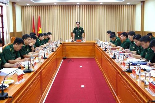Kiểm tra công tác Đảng, công tác chính trị tại BĐBP Cà Mau