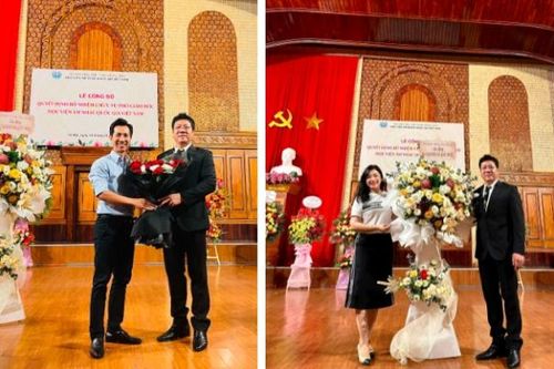 NSND Quốc Hưng giữ chức vụ Phó Giám đốc Học viện Âm nhạc quốc gia Việt Nam
