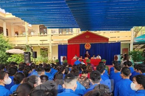 Xét xử vụ án thật, tác dụng tuyên truyền tích cực