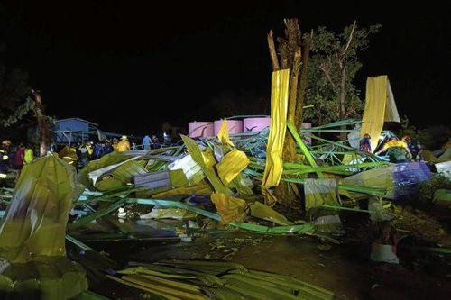 Thái Lan: Sập mái trường học, 7 người thiệt mạng