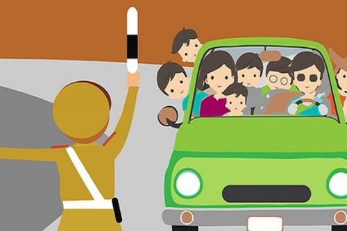 Ô tô chở quá bao nhiêu người thì bị CSGT phạt?