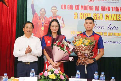 VĐV Cao Thị Duyên: 'Tự hào khi được hát Quốc ca Việt Nam trên đất Campuchia'