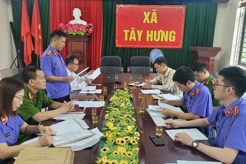 Trực tiếp kiểm sát việc tiếp nhận, giải quyết tố giác, tin báo về tội phạm tại huyện Tiên Lãng
