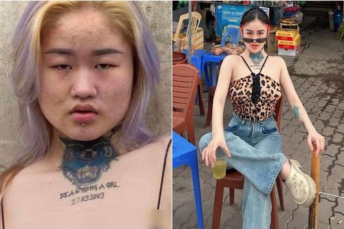 Hotgirl 'bể cá' từng nặng 73kg, trải qua gần 20 cuộc phẫu thuật và ý nghĩa hình xăm trên cổ đầy bất ngờ