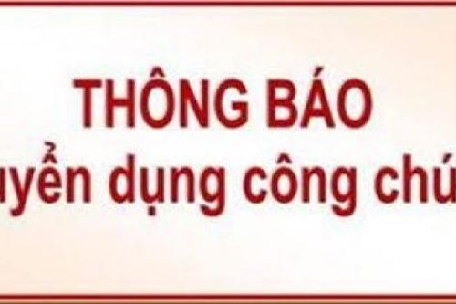 Thông báo tuyển dụng công chức Bộ Công Thương năm 2023