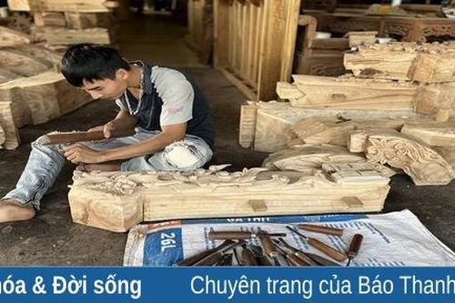 Sức sống mới ở làng nghề mộc truyền thống Hoằng Đạt