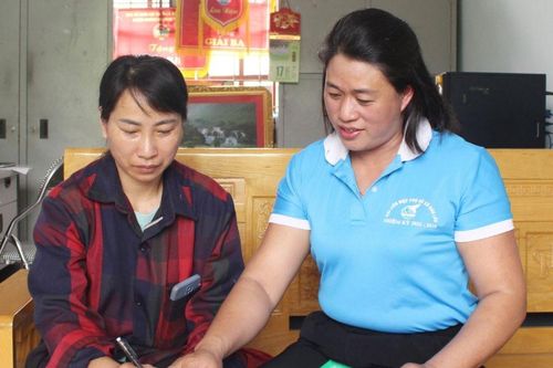 Chủ tịch hội phụ nữ nhiệt tình, trách nhiệm