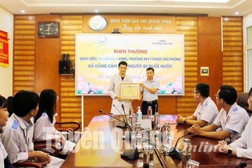 Nam sinh viên dũng cảm cứu người đuối nước