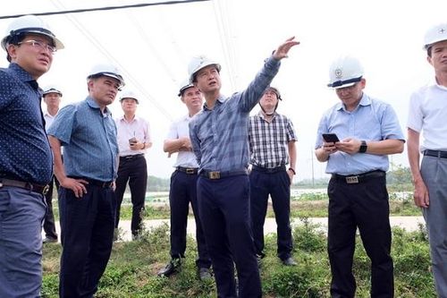 Lãnh đạo Công ty Truyền tải điện 1 kiểm tra công tác QLVH đảm bảo truyền tải điện mùa nắng nóng khu vực Đông Bắc