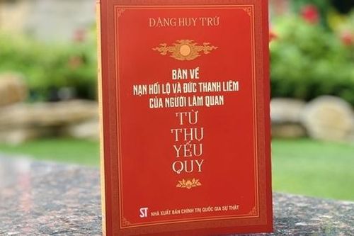 Ra mắt cuốn sách bàn về nạn hối lộ và đức thanh liêm của người làm quan