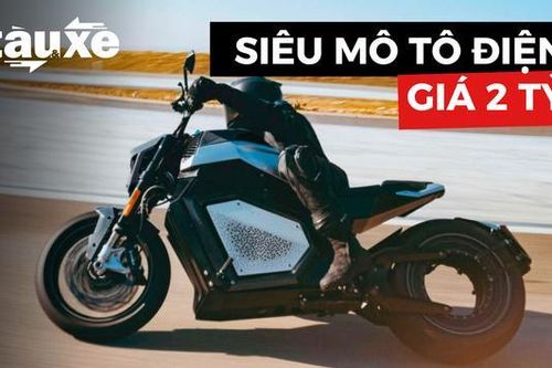 Siêu mô tô điện giá hơn 2 tỷ đồng | Bản tin Tàu và Xe | 24/05/2023