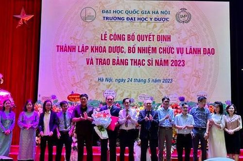 Trường Đại học Y Dược của ĐH Quốc gia Hà Nội thành lập khoa Dược
