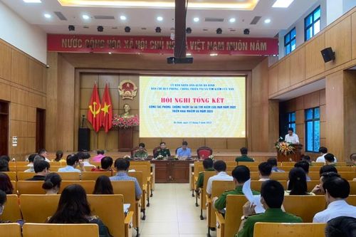 Tập trung di dời toàn bộ hộ dân ra khỏi chung cư cũ G6A Thành Công