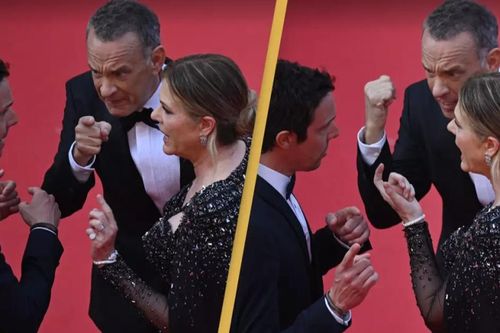 Vợ Tom Hanks lên tiếng, sự thật vụ nổi cáu tại thảm đỏ LHP Cannes