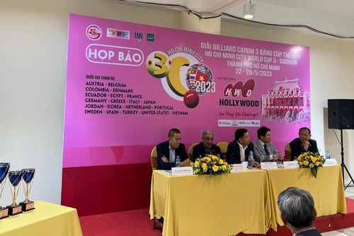 Trần Quyết Chiến quyết tái hiện lịch sử ở World Cup Billiards Carom 3 băng thế giới