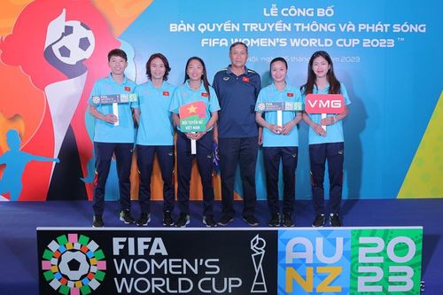 VMG Media sở hữu bản quyền phát sóng World Cup nữ 2023 tại Việt Nam