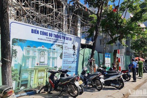 Đà Nẵng: 2 người tử vong do sập giàn giáo công trình