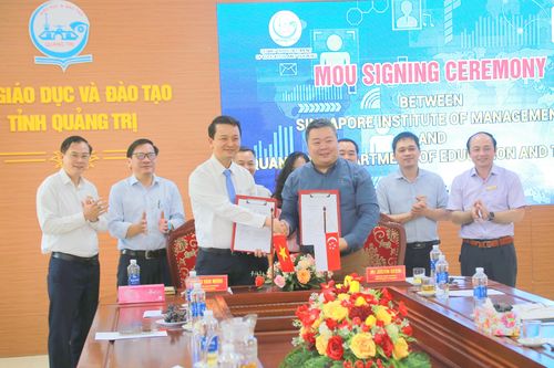 Học sinh và giáo viên Quảng Trị có cơ hội học tập ở Singapore