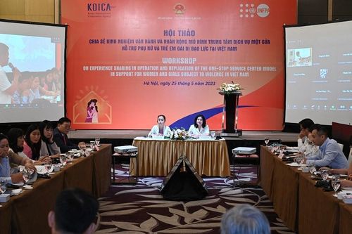 Nhân rộng mô hình Trung tâm dịch vụ một cửa hỗ trợ phụ nữ và trẻ em gái bị bạo lực tại Việt Nam