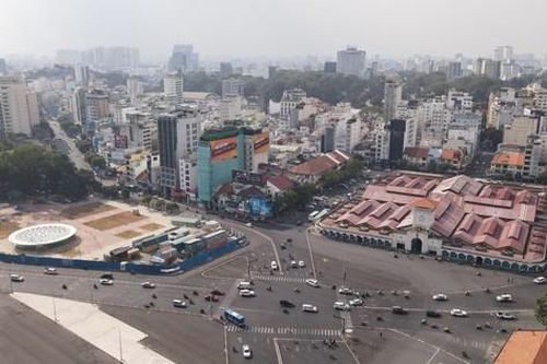 TPHCM sẽ bổ sung cây xanh ở khu vực trước chợ Bến Thành
