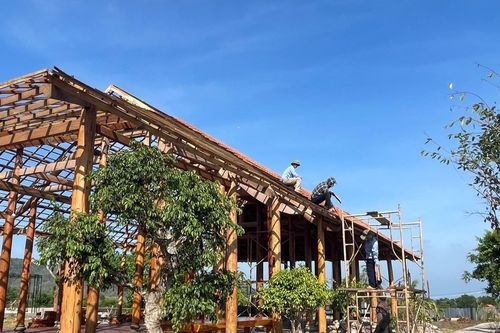 Tháo dỡ nhà gỗ tiền tỷ xây trái phép tại trang trại ngựa ở Đắk Lắk
