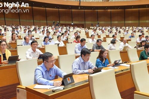 Quốc hội thảo luận tại tổ và hội trường về kinh tế - xã hội và dự án Luật Hợp tác xã (sửa đổi)