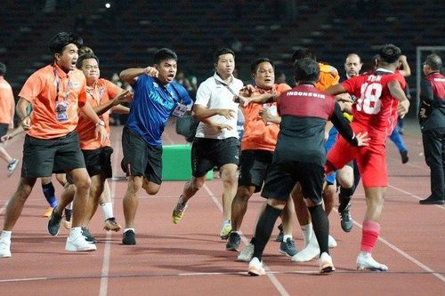 Cầu thủ U22 Indonesia không bị xử phạt sau vụ ẩu đả với Thái Lan