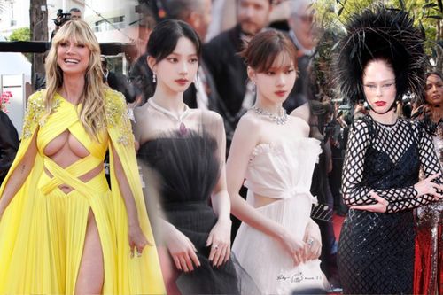 Cannes ngày 9: aespa đẹp 'phát sáng', 'người mẫu bạch biến' Winnie Harlow khí chất sang chảnh ngút ngàn
