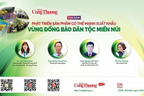 Tọa đàm: Vùng đồng bào dân tộc miền núi – Phát triển mạnh sản phẩm xuất khẩu