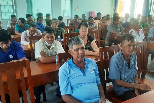 UBMTTQVN tỉnh An Giang truyền thông Cuộc vận động 'Người Việt Nam ưu tiên dùng hàng Việt Nam' tại Thoại Sơn