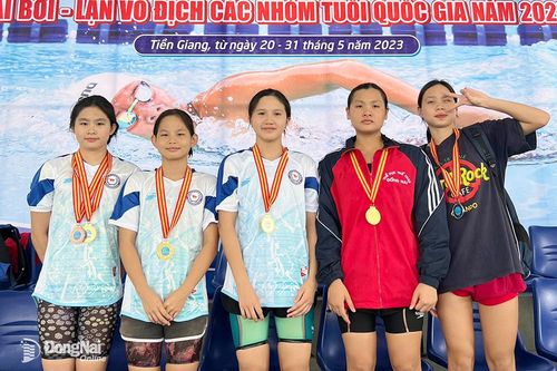 Khai mạc Giải bơi - lặn vô địch nhóm tuổi quốc gia năm 2023