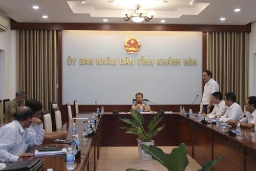 Họp bàn triển khai Dự án Nhà máy Điện rác Khánh Hòa