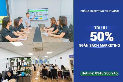 Phòng Marketing thuê ngoài - Tối ưu 50% ngân sách