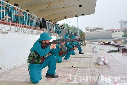 Huấn luyện dân quân, tự vệ: Sát thực tế và địa bàn