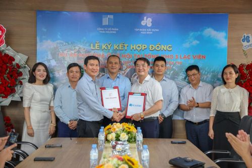 Xây dựng Hòa Bình trúng gói thầu nhà ở xã hội hơn 3.000 tỷ đồng tại Hải Phòng