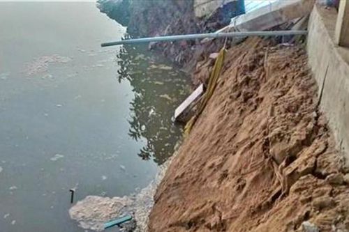 Liên tục xảy ra sạt lở bờ sông, rạch tại An Giang